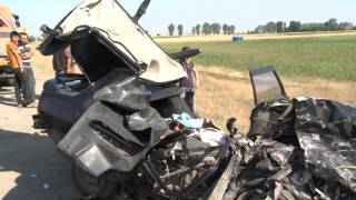 TTV TOVUZDA NÖVBƏTİ AĞIR YOL QEZASI 4 ÖLÜ, 2 YARALI 28.06.13