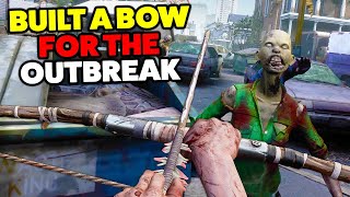 I BUILT A Makeshift Bow Take Out The Infected in Virtual Reality! - The Walking Dead VR
