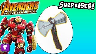 Thor's Stormbreaker Smashes NEW AVENGERS Toys! Surprise Blind Boxes with HobbyKidsTV