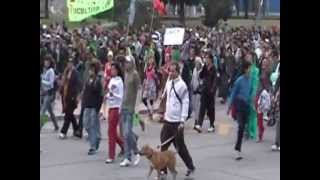 marcha mundial por la legalizacion de la marihuana uruguay 2012