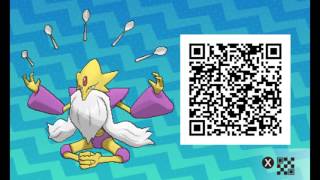 Pokemon Sun and Pokemon Moon QR Codes