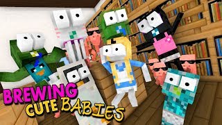 MONSTER SCHOOL : BREWING CUTE BABY | Minecraft Animation