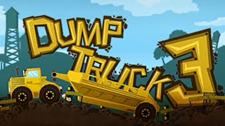 Игра Самосвал. Трактор с прицепом. Игра трактор. Онлайн игра. Dump Truck 3.