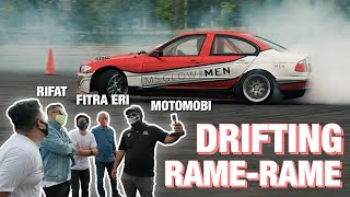 DRIFTING BARENG FITRA ERI, RIFAT SUNGKAR, MOTOMOBI, AKBAR RAIS - #423
