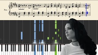Halsey - Trouble - Piano Cover / Tutorial + Sheets