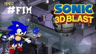 Zerando Sonic 3D Blast (Versão Saturn) - Todas Esmeraldas - Final