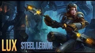 League of Legends Skin - Steel Legion Lux