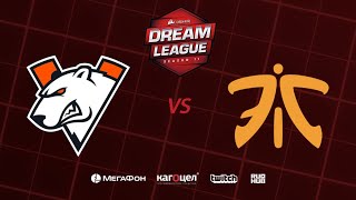 Virtus.pro vs Fnatic, DreamLeague Season 11 Major, bo3, game 2 [4ce & Lex]