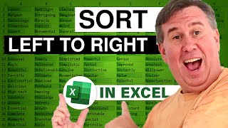 Excel Sort Left To Right - 2453