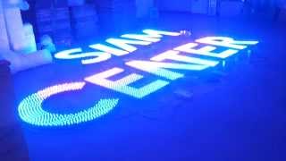 Programme full color led pixel light for light box