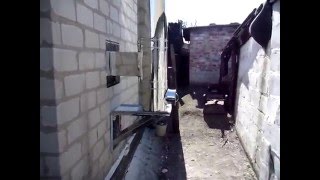 Нержавеющий дымоход.Окончание монтажа.