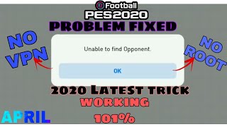 How to fix unable to find opponent problem in PES 2019? !!!