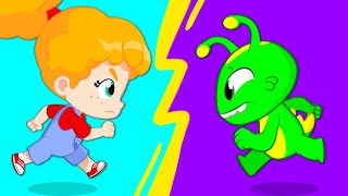 Образовательные мультфильмы Groovy Марсиани | Простая переработка отходов для детей