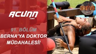 Ödül Oyununda Berna, İkinci Kez Düştü! | Bölüm 91 | Survivor 2017