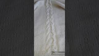 Свитер  с косой . Vita alpaca wool.