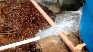 1º TESTE DA ESTAÇÃO DE TRATAMENTO DE ÁGUA DE POÇO COM GÁS OZÔNIO   IDEAL PARA CASAS, CLUB´s, CONDOMÍ