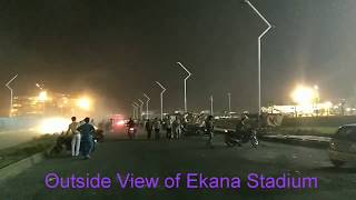 Ekana International Cricket Stadium in Lucknow