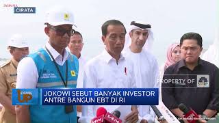 Jokowi Sebut Banyak Investor Antre Bangun EBT Di RI
