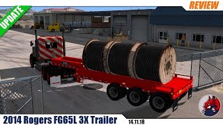 ATS (1.32) | "2014 Rogers FG65L 3X Trailer" (1.32) - review