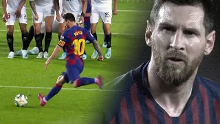Top10 메시의 불가능 프리킥 골 | 5대 리그 선정 프리키커 1위