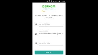 Aplikasi BOT Auto Claim MultiCoin di Android (Auto Withdraw Faucethub)