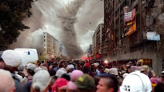 ️2 minutes ago! The whole world is praying for Europe! 280 km/h wind Apocalypse!