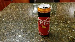 Coke zero orange vanilla review