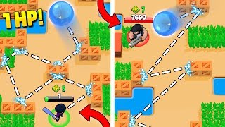 1 HP *INSANE* BIBI COMEBACK! (Brawl Stars Fails & Epic Wins! #14)