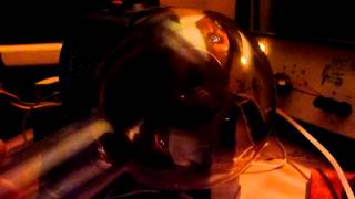 МИ521Б-2 pulse X-band magnetron run with Lewis combiner