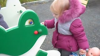 VLOG Алиса идет в детский сад на занятия