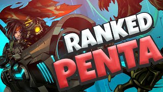 Ash ranked  in 2.01 - PENTA KILL
