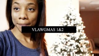 VLOGMAS No.1 & 2| Xmas Tree & Happy Dance