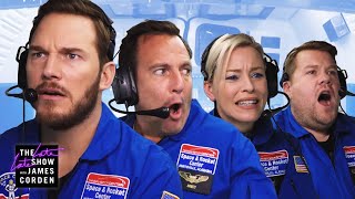 Astronaut Training w/ Chris Pratt, Elizabeth Banks & Will Arnett