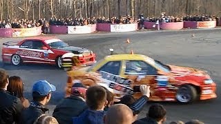 █ Дрифт. Drift. ТОП 8 Щербаков - Пягай, 1-й заезд (машины, соревнования).
