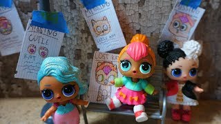 LOL SURPRISE DOLLS Cutie's Cat Runs Away!