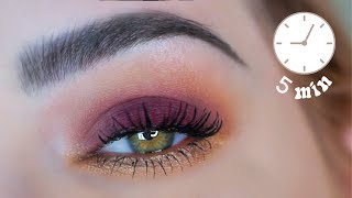 EASY 5 Minute Eyeshadow Tutorial ? ☕  Natural Lust Palette