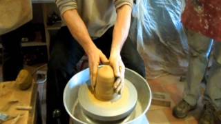 stage tournage Poterie du Carbassou 1ere partie : le centrage