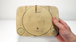 I Restored This Yellowed & Broken PSone - Retro Playstation Console Restoration