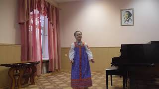 Русская народная песня "Пошла млада за водой"