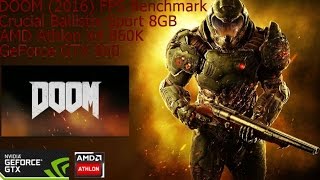DOOM (2016) Multiplayer PC Benchmark | AMD Athlon X4 860K/GeForce GTX 950