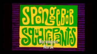 SpongeBob’s SquarePants Nickelodeon song Language Reversed