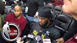 LeBron James talks 76ers, Ben Simmons, Joel Embiid and Trusting The Process | NBA on ESPN