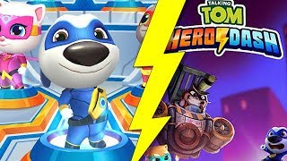 Talking Tom Hero Dash - Hank the Dog Wonder [Android Gameplay, Walkthrough]