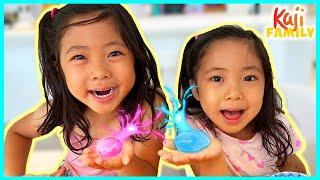 DIY Edible Water You Can EAT Experiment for Kids!!