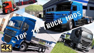 TOP 10 Truck Mods ETS Maj 2019 Patch 1.35 [4K 60fps]
