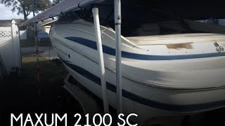 [UNAVAILABLE] Used 2003 Maxum 2100 SC in Pinellas Park, Florida