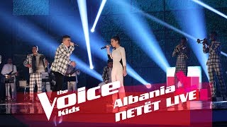 Denisi & Rita - Ti dhe unë | Netët Live | Nata 1 | The Voice Kids Albania 2018