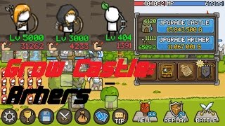 ?Grow Castle: Archers| Гайд на лучников!?