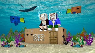 XXL KARTON BASE UNTER WASSER!