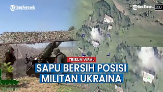 Gunakan Howitzer 122 mm D-30, Pasukan Rusia Sapu Bersih Posisi Militan Ukraina